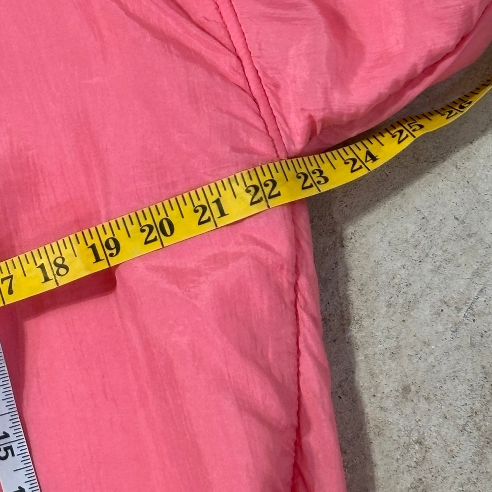 Vintage ML Sport Pink Silk Pullover Jacket Women’s Small Buttons Balletcore - Picture 5 of 8